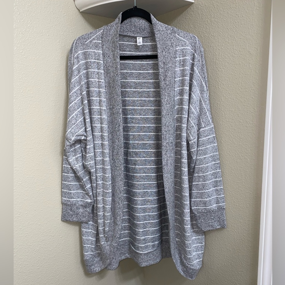 New BP Striped Cardigan XL